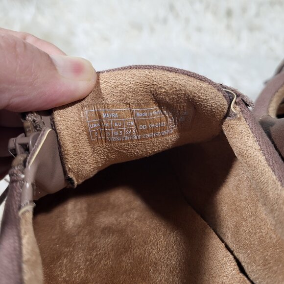 Vionic Women's Suede Flats in Mauve Size 8 - Picture 8 of 9